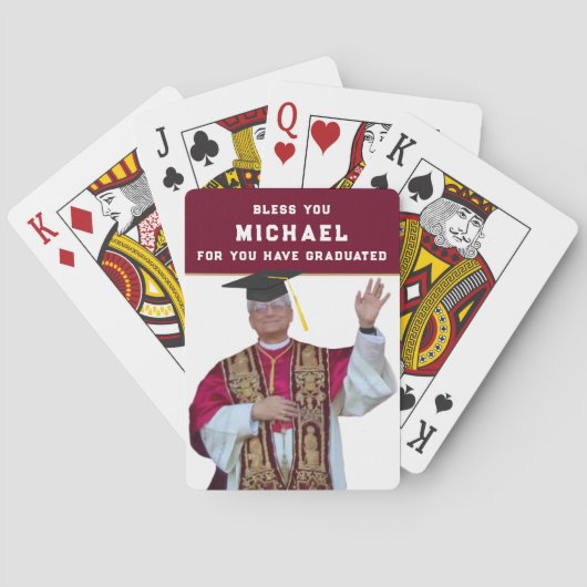 Catholic School Graduation Gift トランプ (裏面)