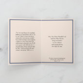 Catholic Sympathy Mother Mary Floral カード (内部)