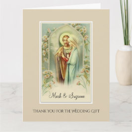 Catholic Thankの贈り物に結婚感謝 カード