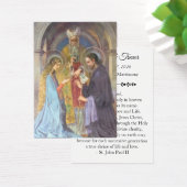 Catholic Wedding Prayer Card  (デスク)