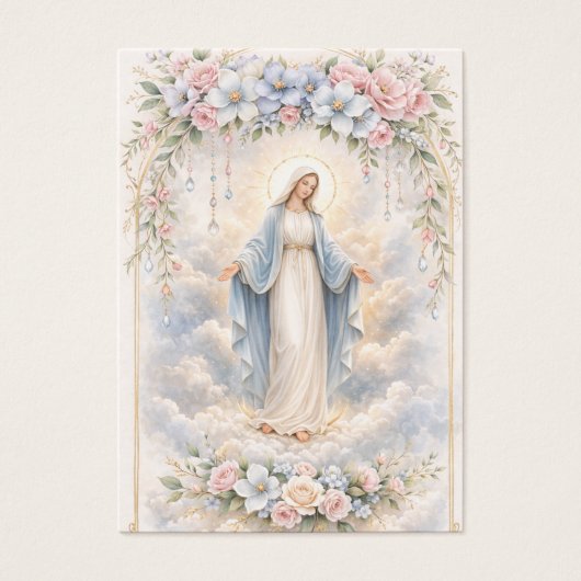 Catholic Wedding Prayer – Our Lady of Grace (正面)