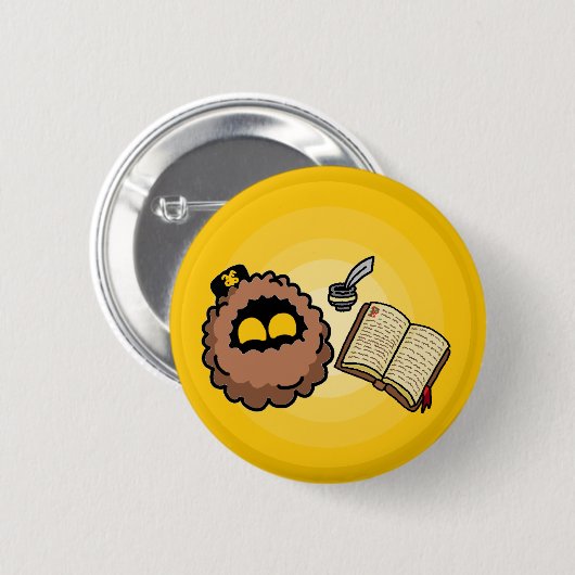 Catholicball東のPin 缶バッジ (正面&裏面)