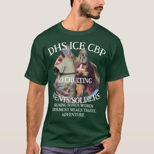 CATHOLICS CONVICTS DHS CBP 共和党 2026 X Tシャツ (正面)