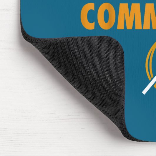 Catholics Vs Committees Funny Sarcastic Saying Men マウスパッド (コーナー)