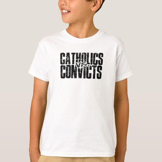 Catholics vs Convicts - samaritan Tシャツ (正面)