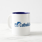 CatholicVoteのマグ ツートーンマグカップ (正面左)