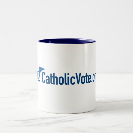 CatholicVoteのマグ ツートーンマグカップ (中央)