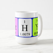 Cathy定期テーブル名mag コーヒーマグカップ (正面右)