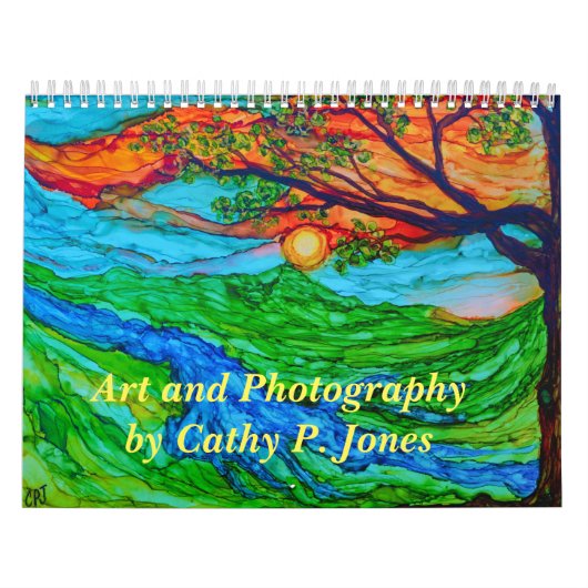 Cathy P. Jonesによるアートと写真 カレンダー (カバー)