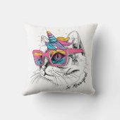 Caticorn |そうMeowgical クッション (裏面)