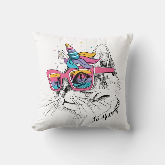 Caticorn |そうMeowgical クッション (正面)