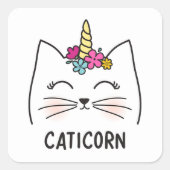 Caticorn スクエアシール (正面)