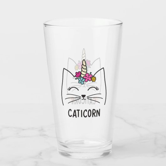 Caticorn タンブラーグラス (裏面)