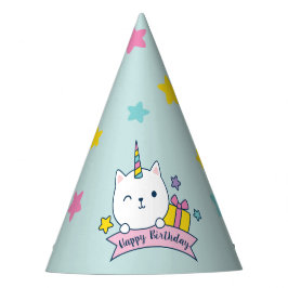 Caticorn | パーティーハット | ティールブルー