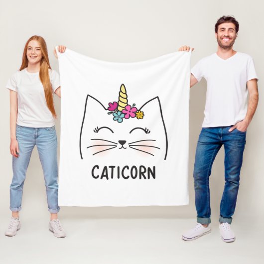 Caticorn フリースブランケット (インサイチュ)