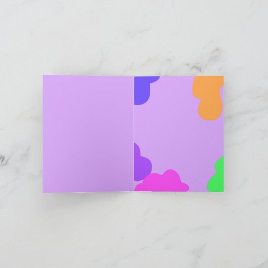 Caticorn Birthday card カード (内部)