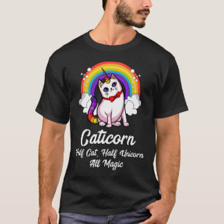 Caticorn Cat Unicorn Tシャツ