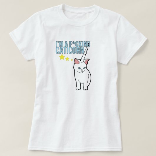 Caticorn Tシャツ (デザイン正面)