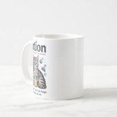Cation Shirt Cat Science Chemistry Teacher Funny C コーヒーマグカップ (正面左)