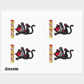 Catisfaction 長方形シール (シート)