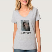 Catitude Women's Tシャツ (正面)