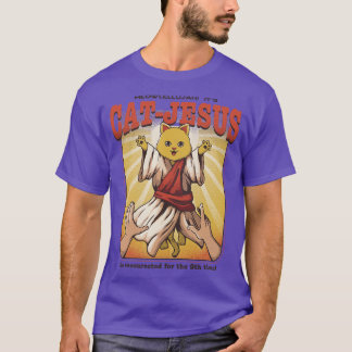 CatJesus by Tobe Fonseca Tシャツ