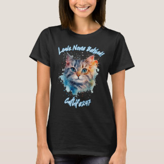 Catlife247猫救助Tシャツ Tシャツ