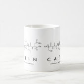 Catlinペプチド名mug コーヒーマグカップ (中央)