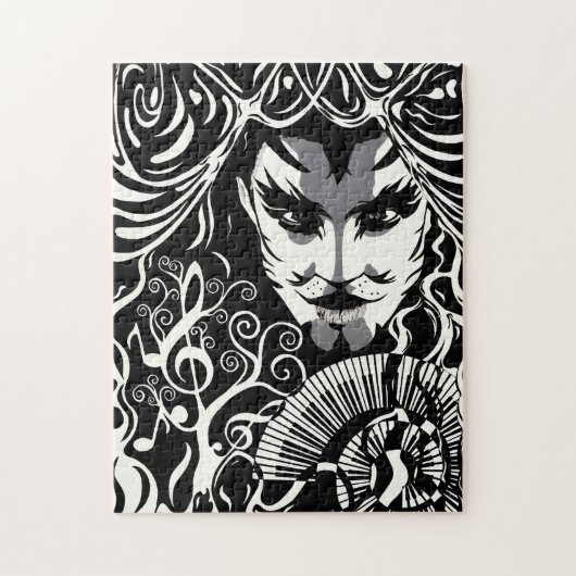 Catmanのパズル ジグソーパズル (縦)