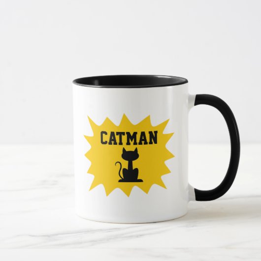 CATMAN CAT LOVER COFFEE MUG マグカップ (右)