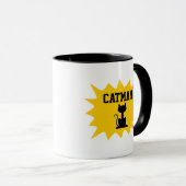 CATMAN CAT LOVER COFFEE MUG マグカップ (正面右)