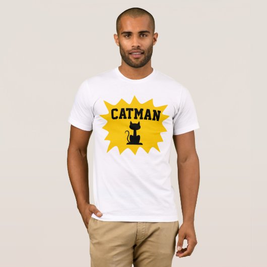 CATMAN MEN's Cat Tシャツ (正面フル)
