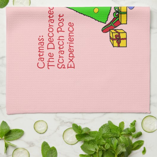 Catmasの経験 キッチンタオル (折り畳み)