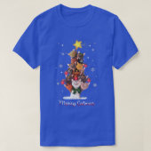 Catmas Tree Ugly Christmas Funny Xmas Cat Gift Tシャツ (デザイン正面)