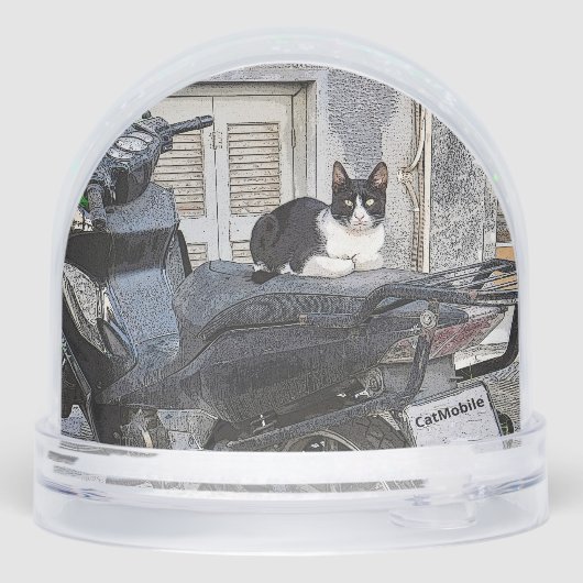 CatMobile/cat on motorcycle seat (裏面)