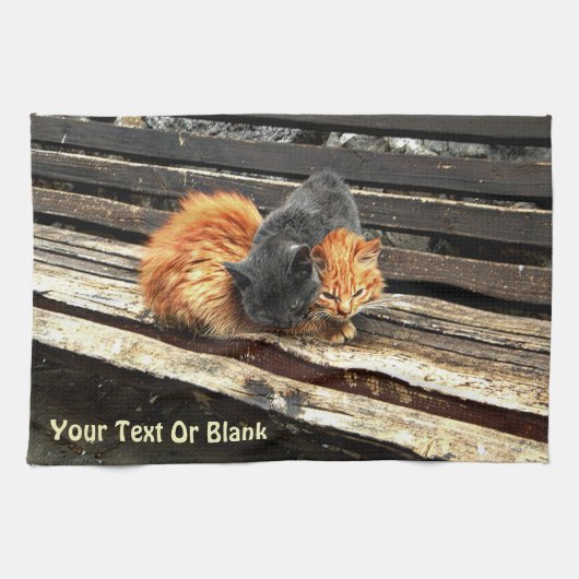 Catnapかわいこちゃん キッチンタオル (横)