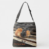 Catnapかわいこちゃん クロスボディバッグ (裏面)