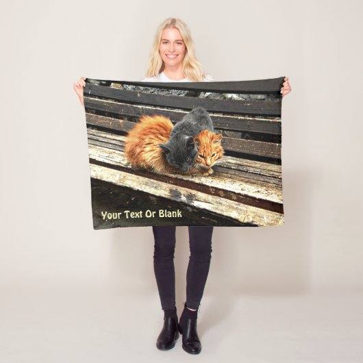 Catnapかわいこちゃん フリースブランケット (インサイチュ)