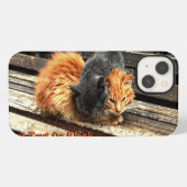 Catnapかわいこちゃん iPhoneケース (裏面横)