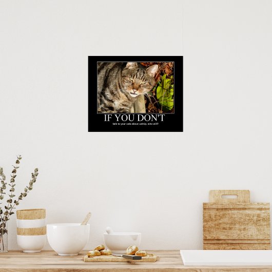 Catnipのアートワークについて ポスター (キッチン)