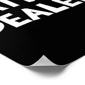 Catnip Er Funny Cat ポスター (角)