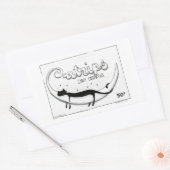 Catnipsステッカー 長方形シール (封筒)