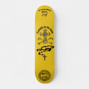 Catolic to the bone - Skateboard、74"デッキ スケートボード
