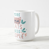 Catopia:自分だけの猫たち – もっと猫たち、もっと人が多い コーヒーマグカップ (正面右)