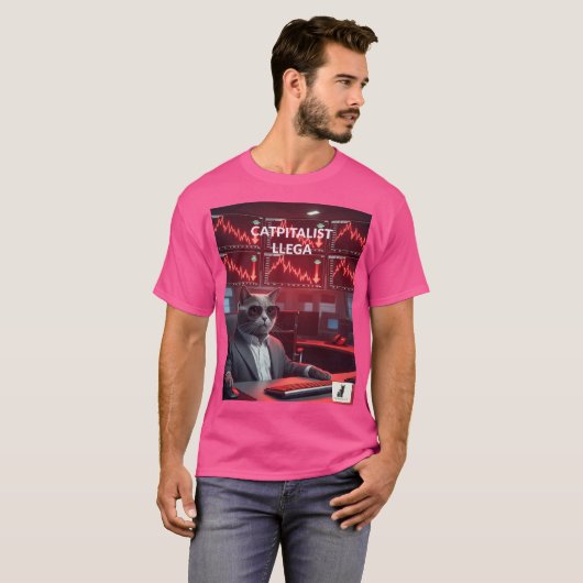 catpitalist: Comedia de Caeda del Mercado Tシャツ (正面フル)