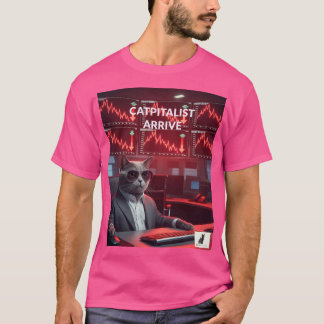 Catpitalist : Market Crash Comedy - おもしろい Finance Tシャツ