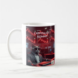 Catpitalist: Marktcrash-Komedie -Tasse コーヒーマグカップ