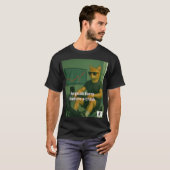 Catpitalist:Peak Performance Investor Tシャツ (正面フル)