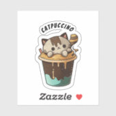 CATPUCCINO CATステッカー シール (シート)