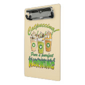 Catpuccino - Purr a Purfect Morning | かわいい猫 ミニクリップボード (アングル2)